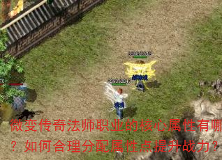 微变传奇法师职业的核心属性有哪些？如何合理分配属性点提升战力？