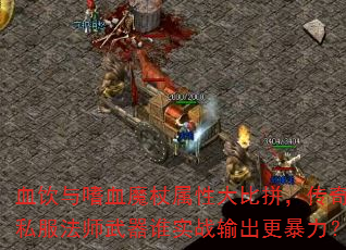 血饮与嗜血魔杖属性大比拼,传奇私服法师武器谁实战输出更暴力? 血饮与嗜血魔杖属性大比拼,传奇私服法师武器谁实战输出更暴力?