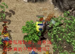传奇私服玩家,这些活动你真的不想错过吗? 传奇私服玩家,这些活动你真的不想错过吗?