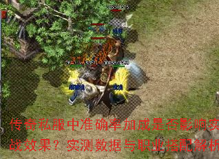 传奇私服中准确率加成是否影响实战效果?实测数据与职业搭配解析 传奇私服中准确率加成是否影响实战效果?实测数据与职业搭配解析