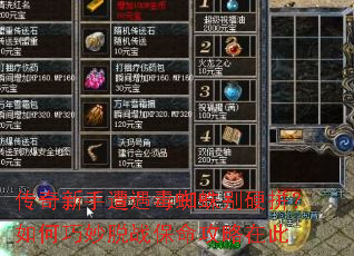 传奇新手遭遇毒蜘蛛别硬拼?如何巧妙脱战保命攻略在此 传奇新手遭遇毒蜘蛛别硬拼?如何巧妙脱战保命攻略在此