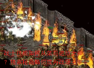 战士技能如何从菜鸟进阶大神?独家秘籍助你成为战场主宰 战士技能如何从菜鸟进阶大神?独家秘籍助你成为战场主宰