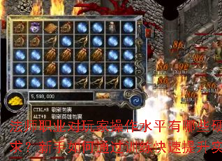 法师职业对玩家操作水平有哪些硬性要求?新手如何通过训练快速提升实力? 法师职业对玩家操作水平有哪些硬性要求?新手如何通过训练快速提升实力?