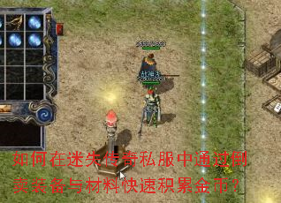 如何在迷失传奇私服中通过倒卖装备与材料快速积累金币? 如何在迷失传奇私服中通过倒卖装备与材料快速积累金币?