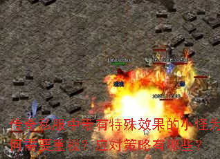 传奇私服中带有特殊效果的小怪为何需要重视?应对策略有哪些? 传奇私服中带有特殊效果的小怪为何需要重视?应对策略有哪些?