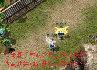 传奇新手村武馆教头能传授哪些武功并触发什么特殊<a href=