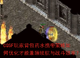 CQSF玩家背包药水携带策略如何优化才能兼顾续航与战斗效率? CQSF玩家背包药水携带策略如何优化才能兼顾续航与战斗效率?