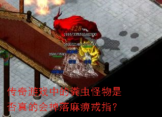 传奇游戏中的粪虫怪物是否真的会掉落麻痹戒指? 传奇游戏中的粪虫怪物是否真的会掉落麻痹戒指?
