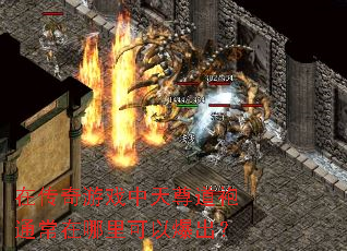 在传奇游戏中天尊道袍通常在哪里可以爆出? 在传奇游戏中天尊道袍通常在哪里可以爆出?