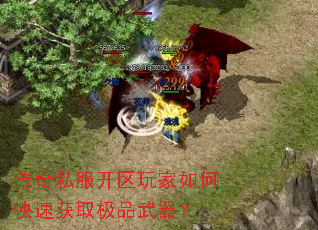传奇私服开区玩家如何快速获取极品武器? 传奇私服开区玩家如何快速获取极品武器?