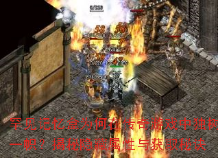 罕见记忆盒为何在传奇游戏中独树一帜?揭秘隐藏属性与获取秘诀 罕见记忆盒为何在传奇游戏中独树一帜?揭秘隐藏属性与获取秘诀