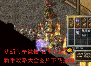 梦幻传奇微信私服怎么玩?新手攻略大全图片下载指南 梦幻传奇微信私服怎么玩?新手攻略大全图片下载指南