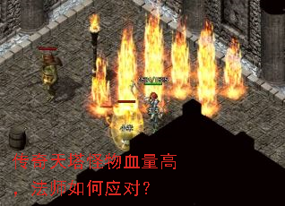 传奇天塔怪物血量高,法师如何应对? 传奇天塔怪物血量高,法师如何应对?