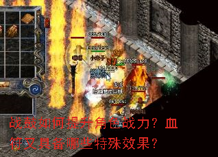 ս�����������ɫս����Ѫ���־߱���Щ����Ч����