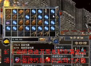新手如何快速开荒单职业屠龙战场?必备技巧助你称霸玛法大陆 新手如何快速开荒单职业屠龙战场?必备技巧助你称霸玛法大陆